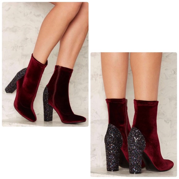 Nasty Gal Shoes - Sparkle The Fire Bootie